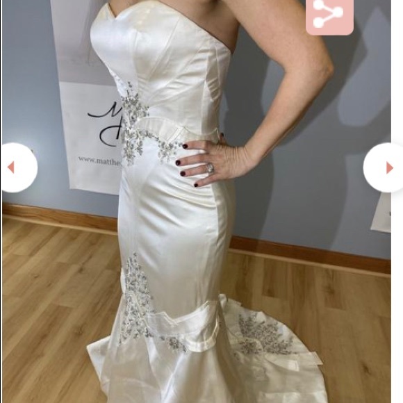 Matthew Christopher Sasha Wedding Dress - Picture 5 of 7